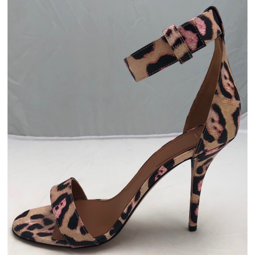 New Givenchy Retra Sandals Beige Jaguar Print 39 - Picture 5 of 8